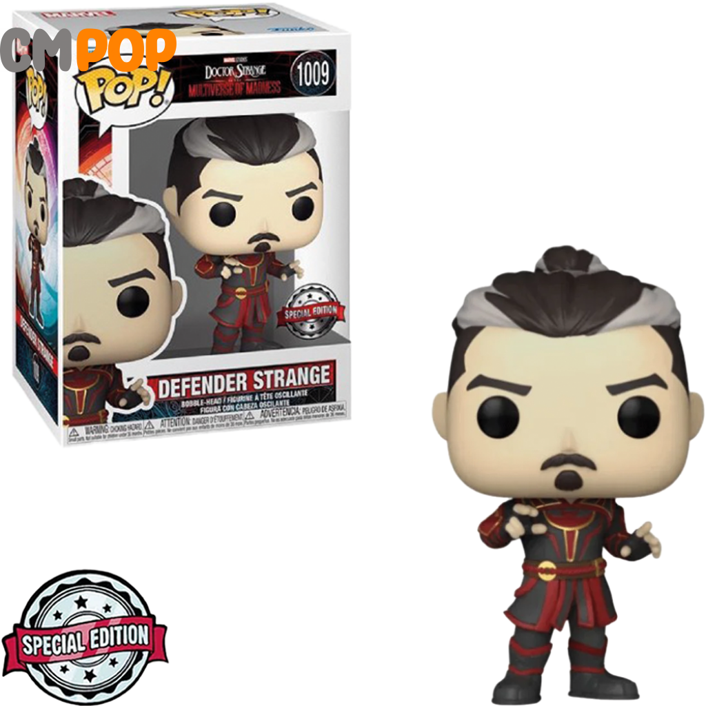 Defender Strange - #1009 - Funko Pop! - Marvel - Dr Strange of the Multiverse of Madness - Special Edition Funko Pop