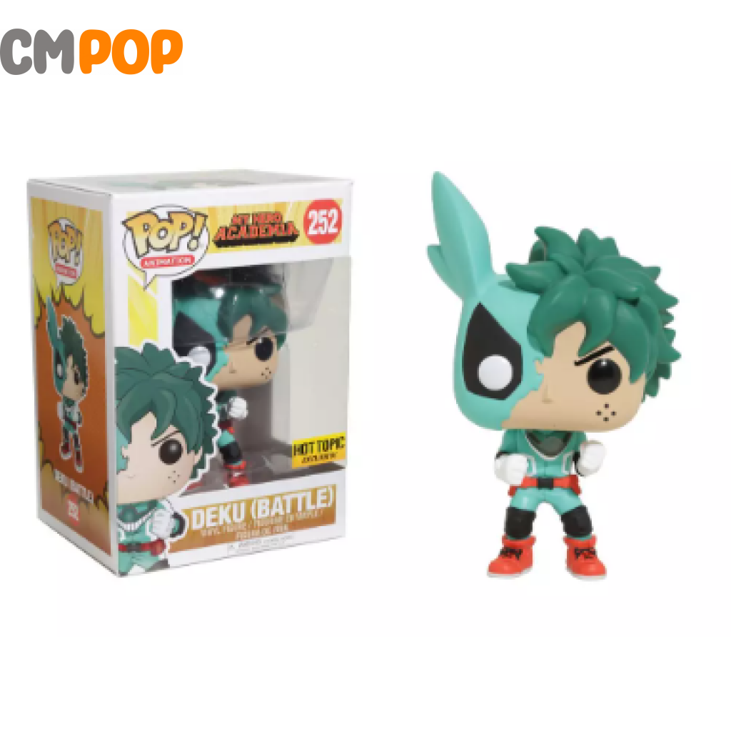 Deku (Battle) - #252 My Hero Academia Hot Topic Exclusive Funko Pop