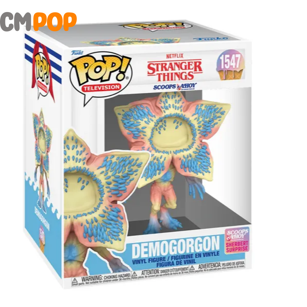 Demogorgon (Scoops Ahoy)- #1547 - Funko Pop! Stranger Things Pop