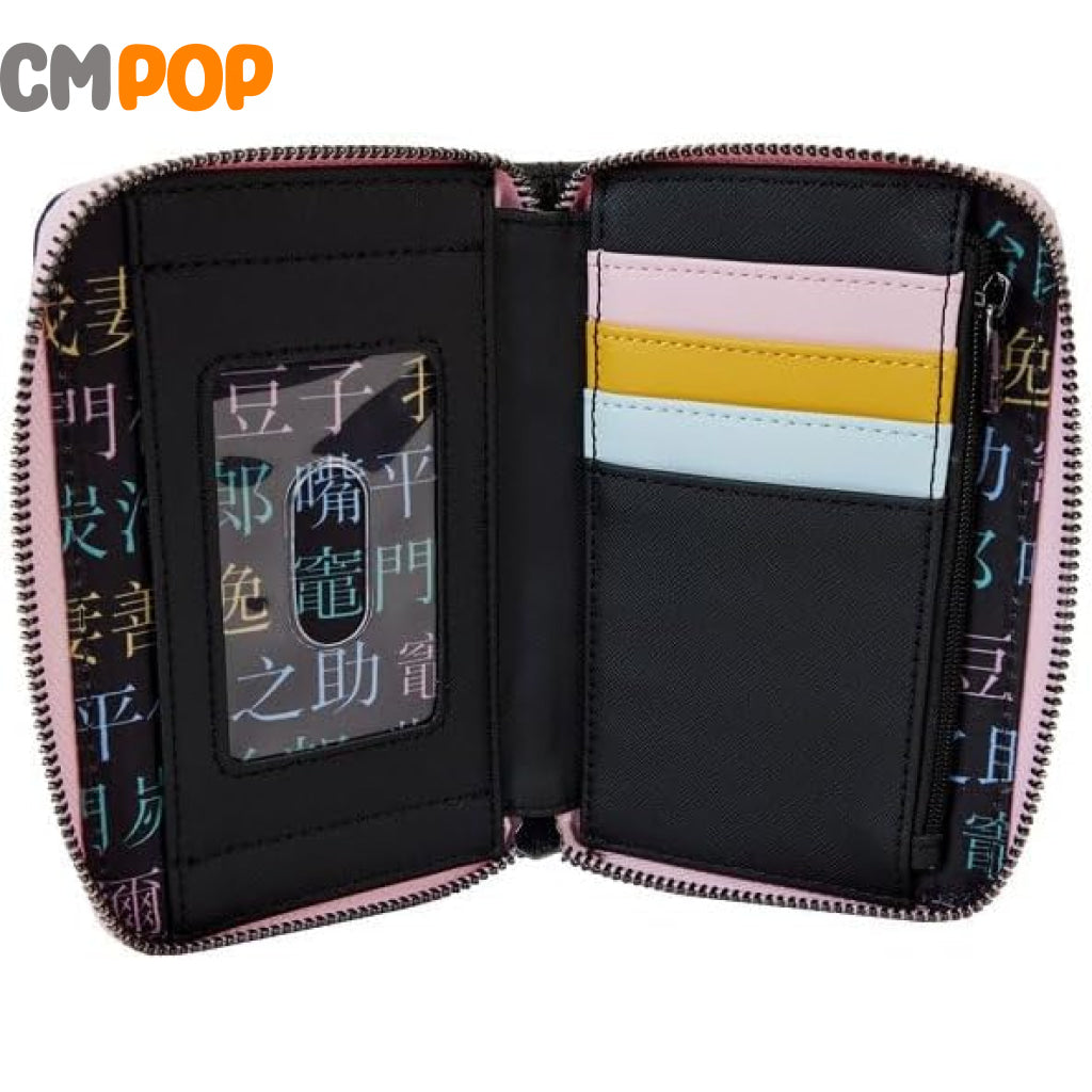 Demon Slayer Aniplex Zip Around Wallet - Loungefly Loungefly