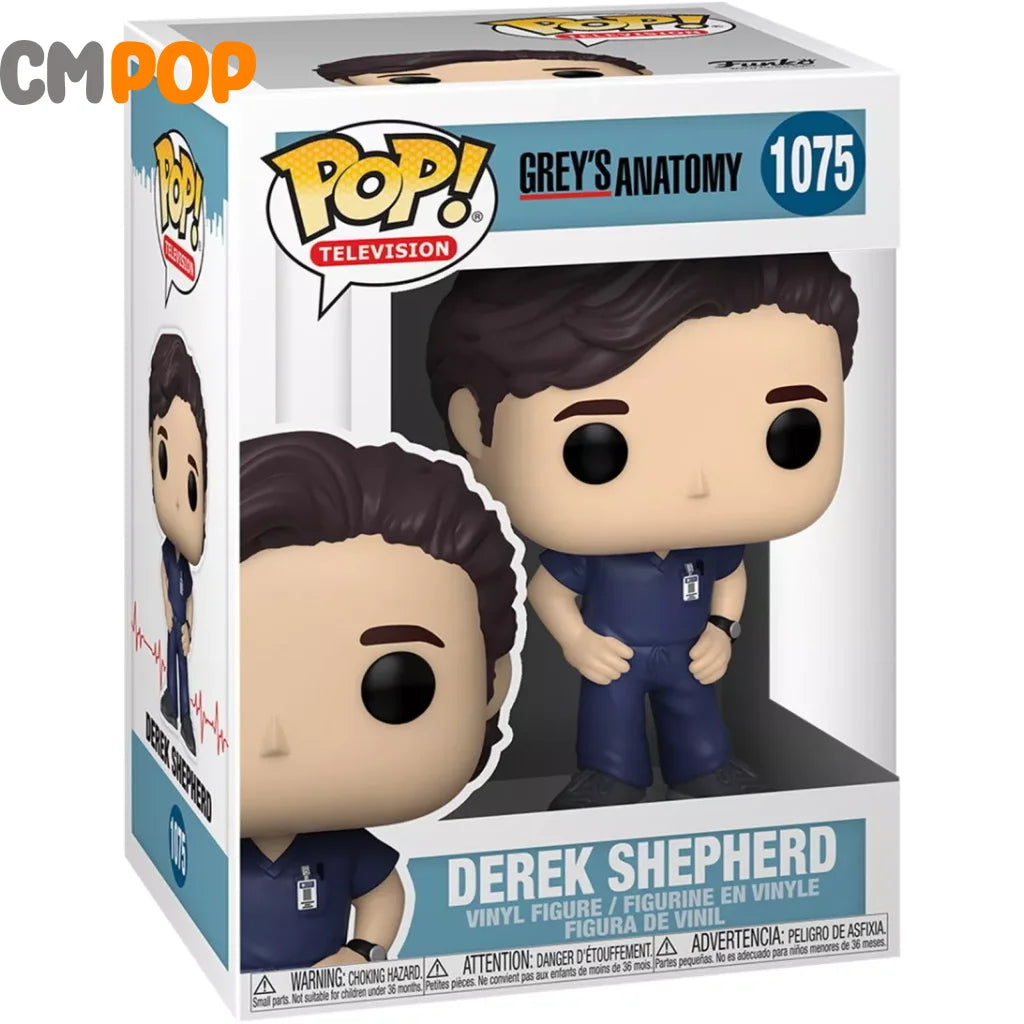 Derek Shepard - #1075 Funko Pop! Television Greys Anatomy