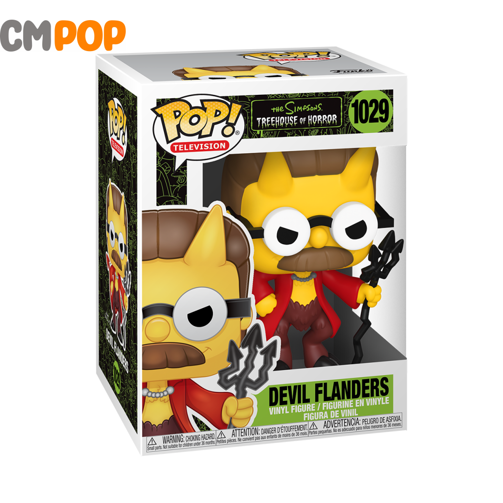 Devil Flanders - #1029 Funko Pop! The Simpsons Pop