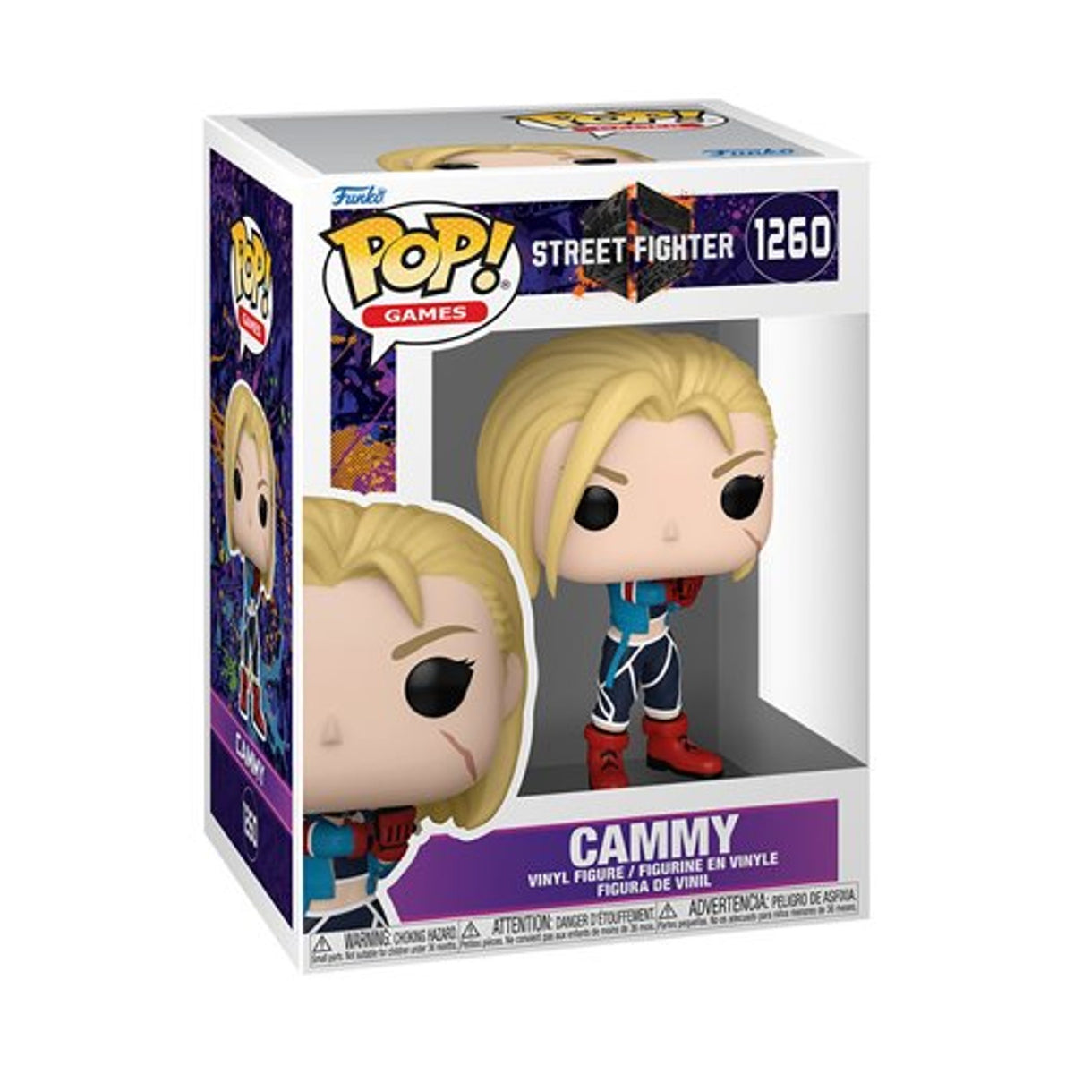 Street Fighter Cammy - #1260 - Funko POP! 4-In Figure