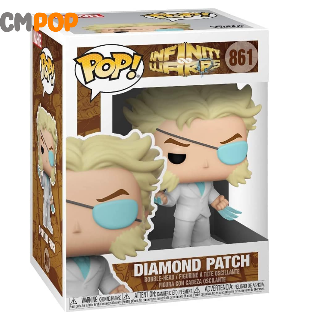 Diamond Patch - #861 Funko Pop! Marvel Infinity Warps Pop