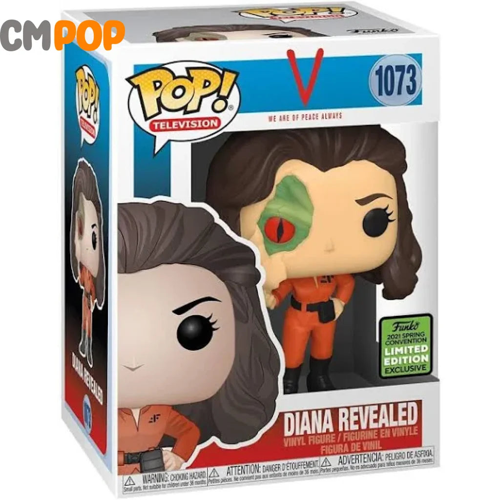 Diana Revealed - #1073 Funko Pop! Television V 2021 Spring Convention Limited Edition Exclusive