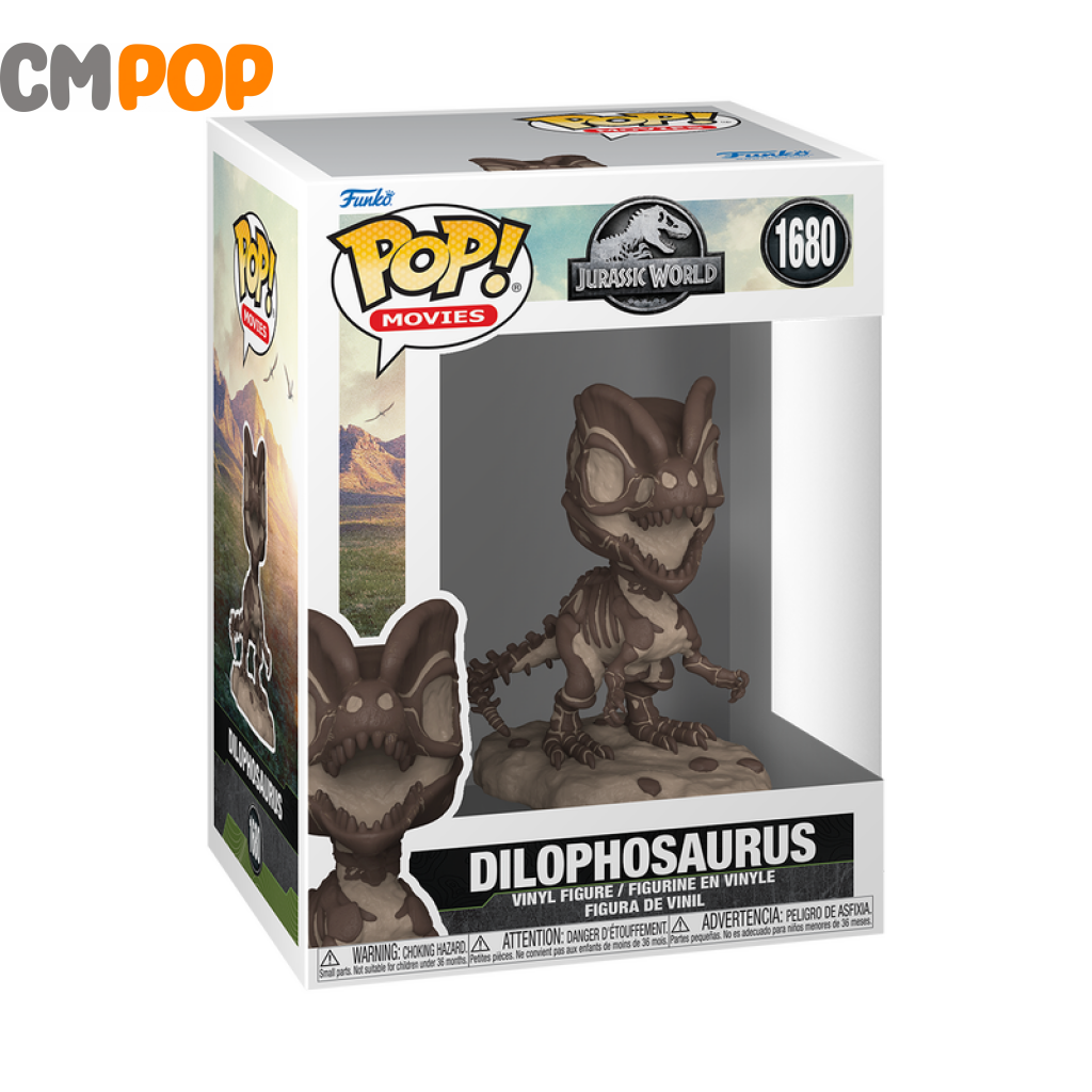 Dilophosaurus - #1680 Funko Pop! Movies Jurassic World