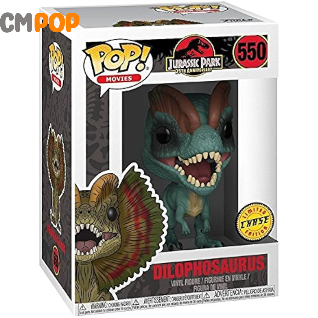Dilophosaurus Chase - #550 Funko Pop! Jurassic Park Pop