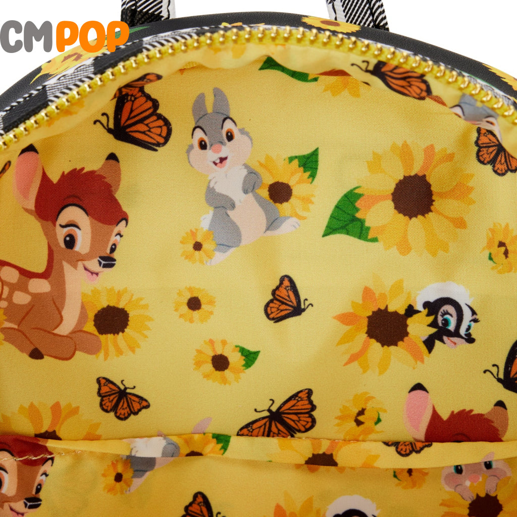 Disney Bambi Sunflower Friends Mini Backpack - Loungefly
