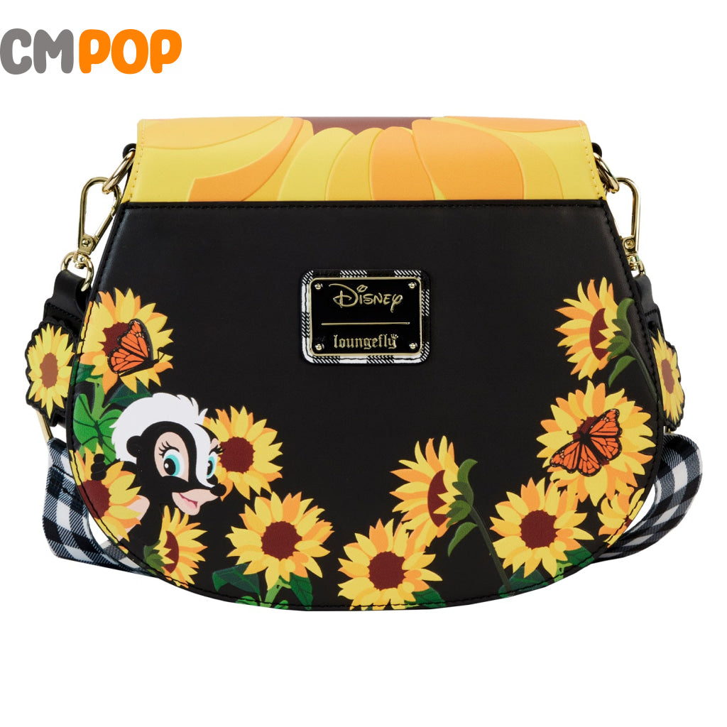 Disney Bambi Sunflower Strap Crossbody Bag - Loungefly