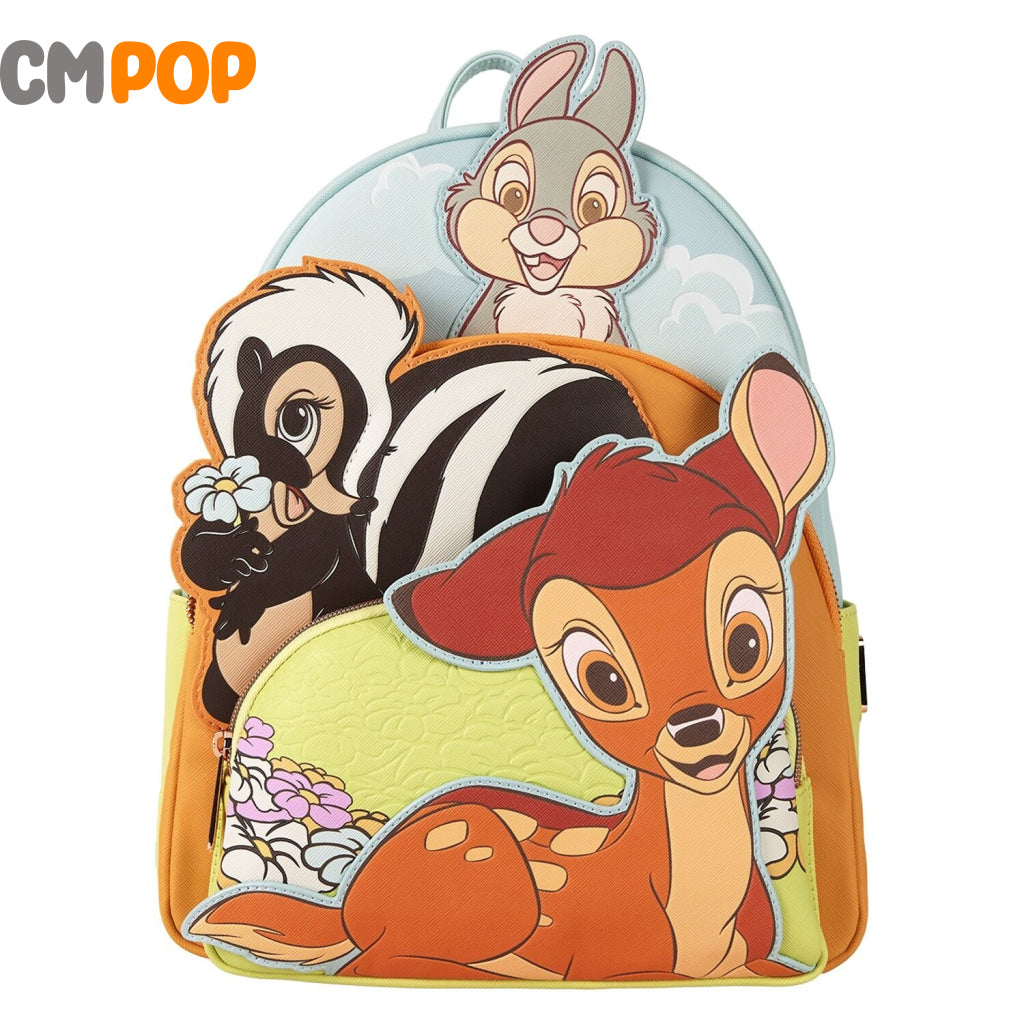 Disney Bambi Triple Pocket Mini Backpack - Loungefly Loungefly
