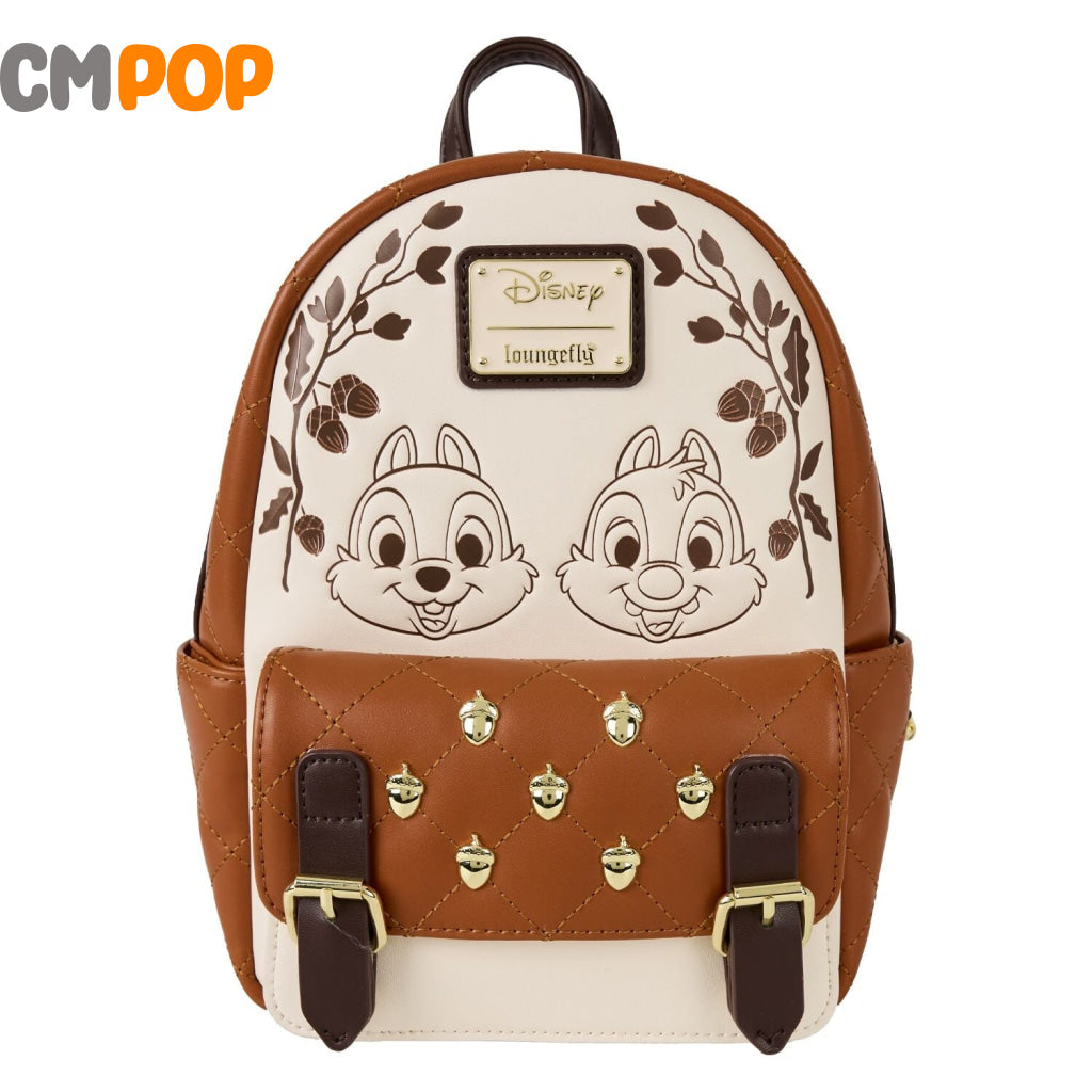 Disney Chip and Dale Quilted Mini Backpack - Loungefly Loungefly