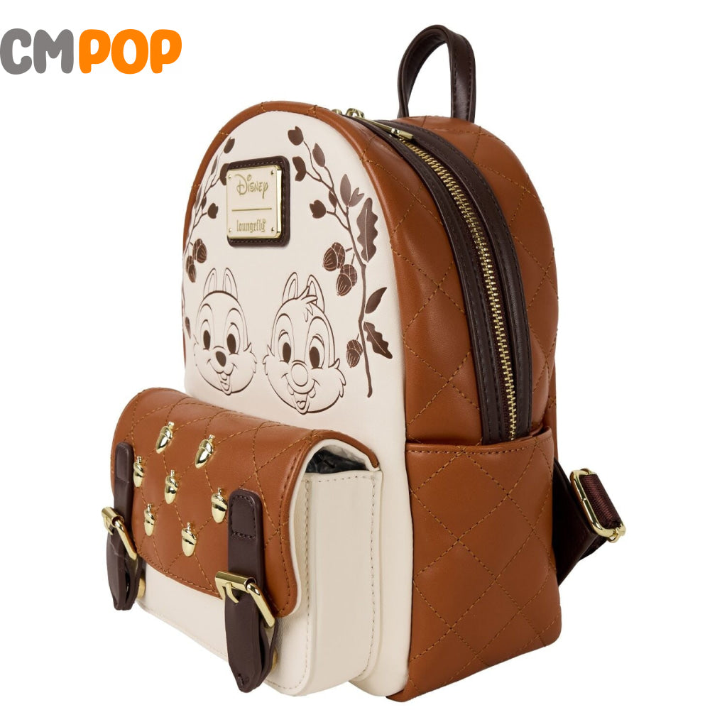 Disney Chip and Dale Quilted Mini Backpack - Loungefly Loungefly