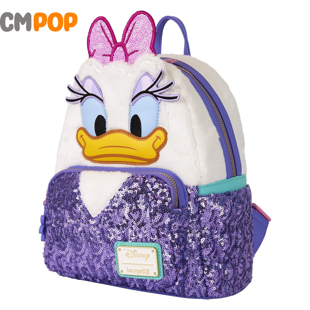 Disney Daisy Duck Plush Mini Backpack - Loungefly Loungefly