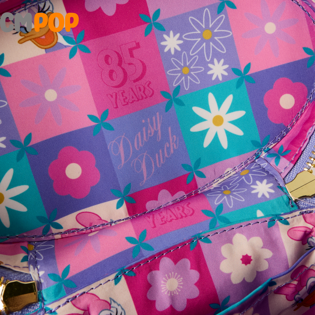 Disney Daisy Quilted Crossbody Bag - Loungefly Loungefly
