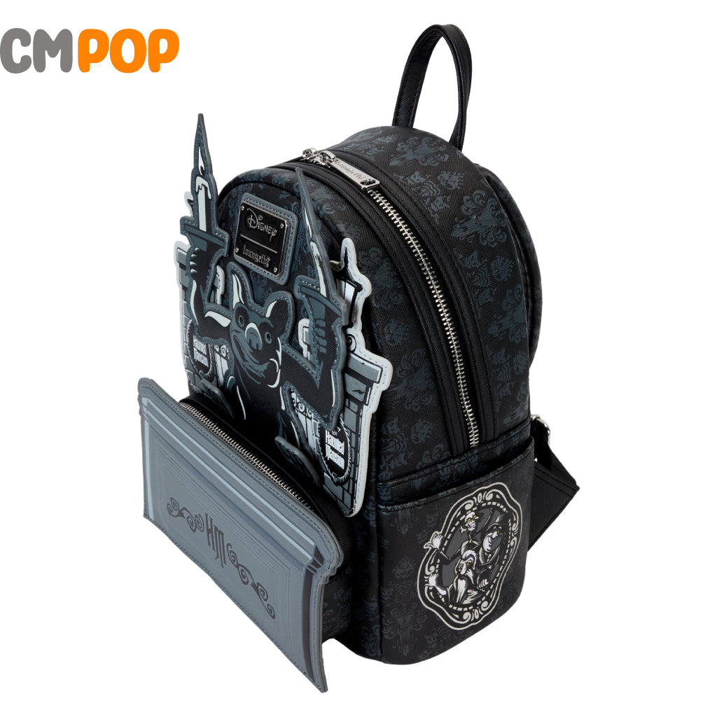 Disney Haunted Mansion Gargoyle Wallpaper Mini Backpack - Loungefly