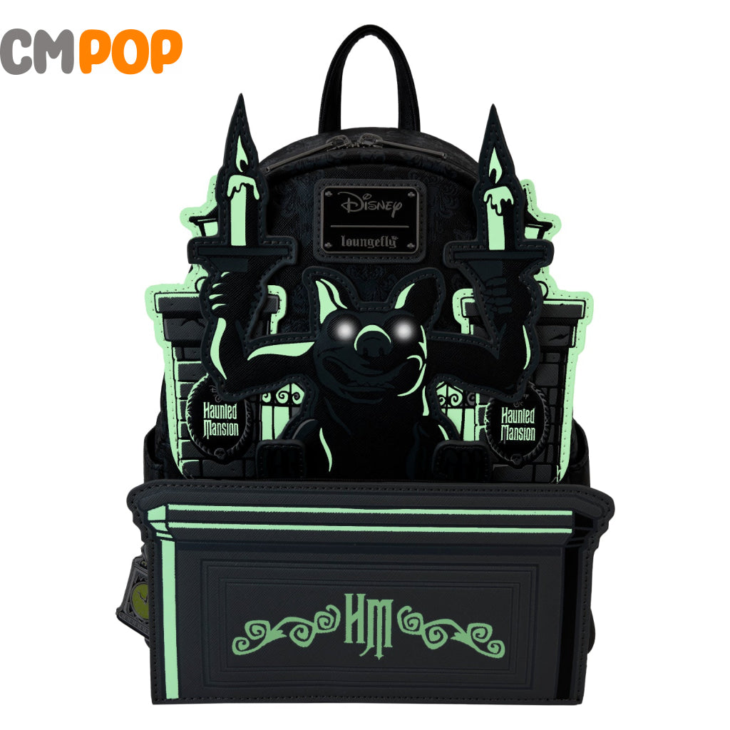 Disney Haunted Mansion Gargoyle Wallpaper Mini Backpack - Loungefly