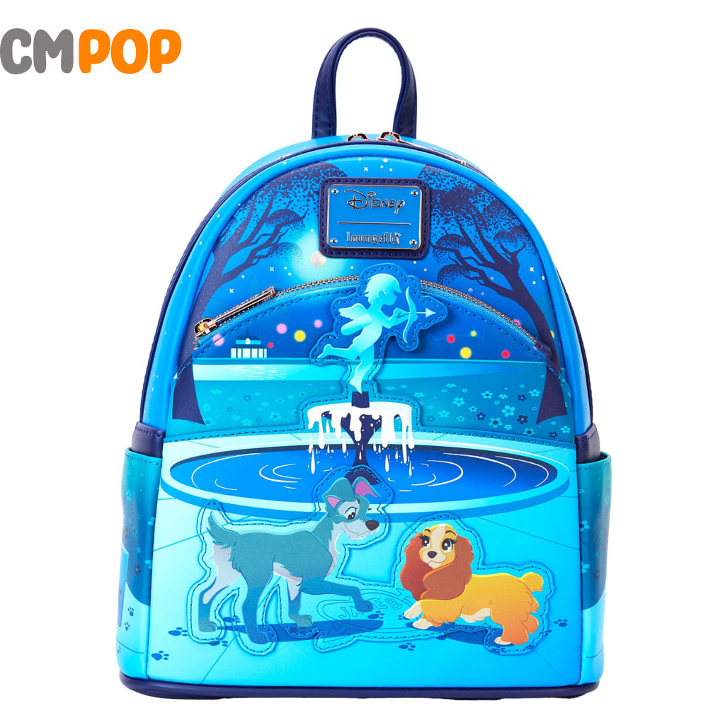 Disney Lady and The Tramp 70th Anniversary Mini Backpack - Loungefly Loungefly