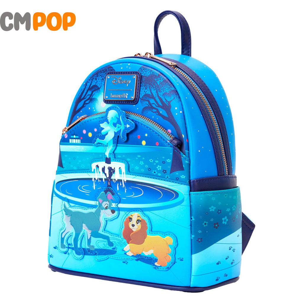 Disney Lady and The Tramp 70th Anniversary Mini Backpack - Loungefly Loungefly