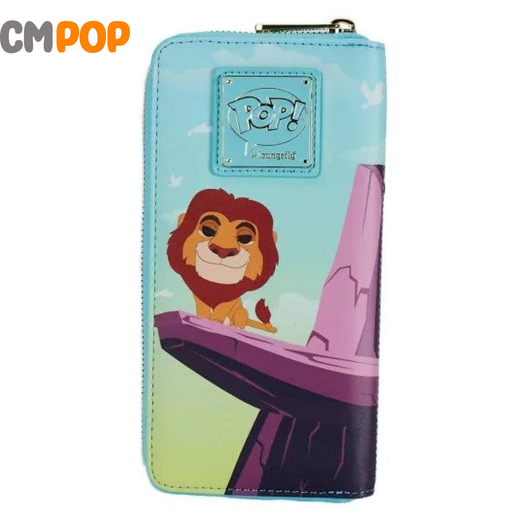 Disney Lion King Pride Rock Zip Around Wallet - Loungefly