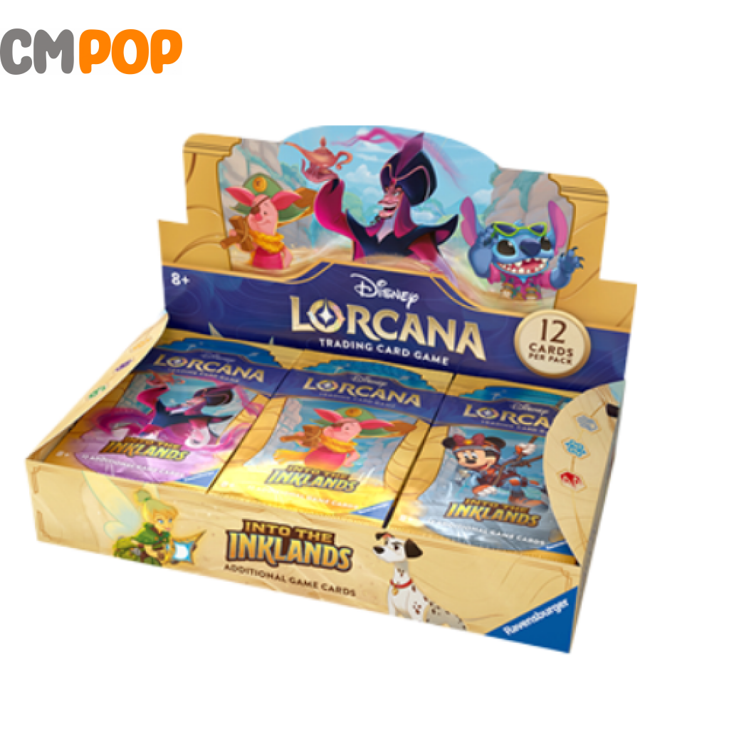 Disney Lorcana Tcg - Into The Inklands Booster Pack PokΓ©mon