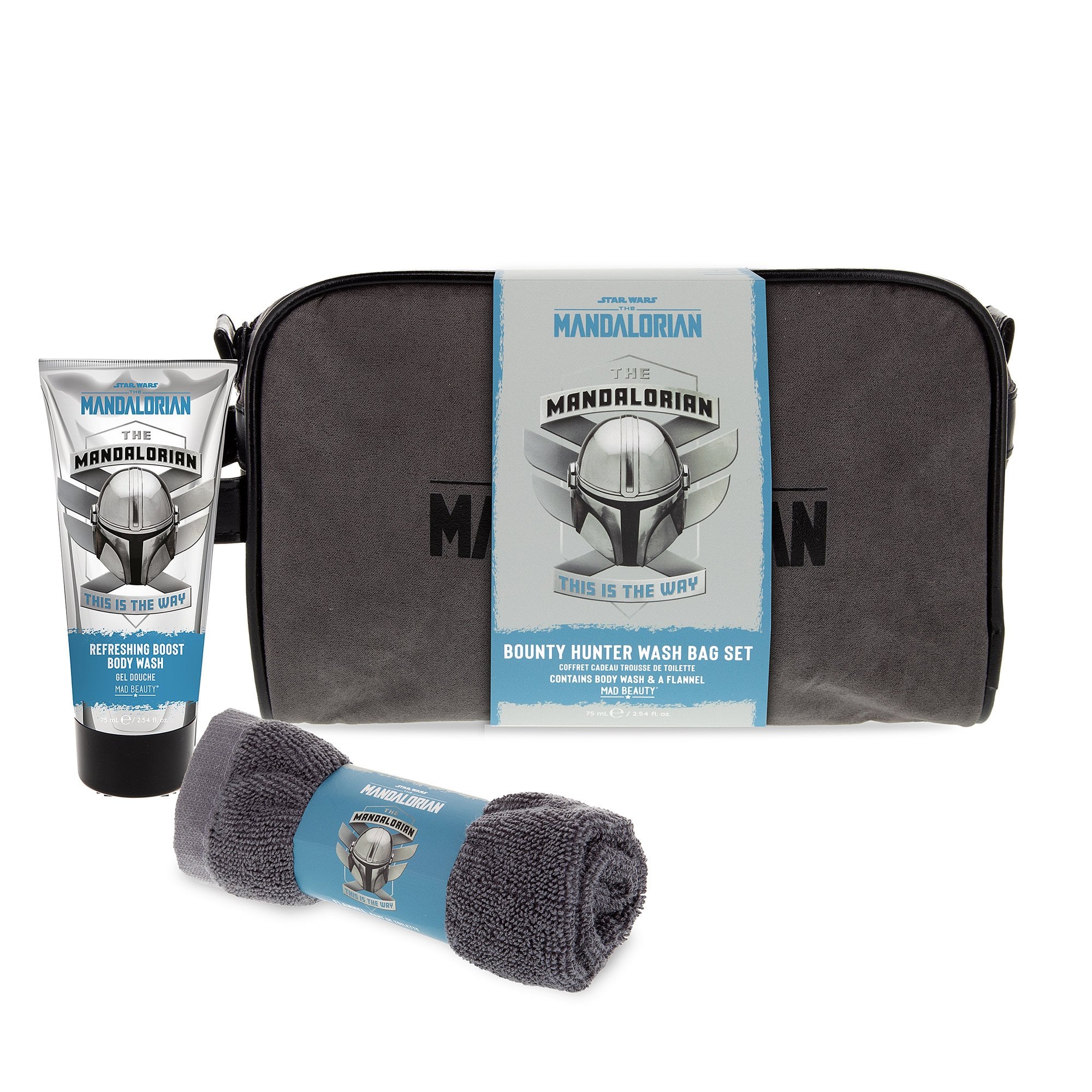 Disney Mandalorian Bounty Hunter Wash Bag Set - Mad Beauty