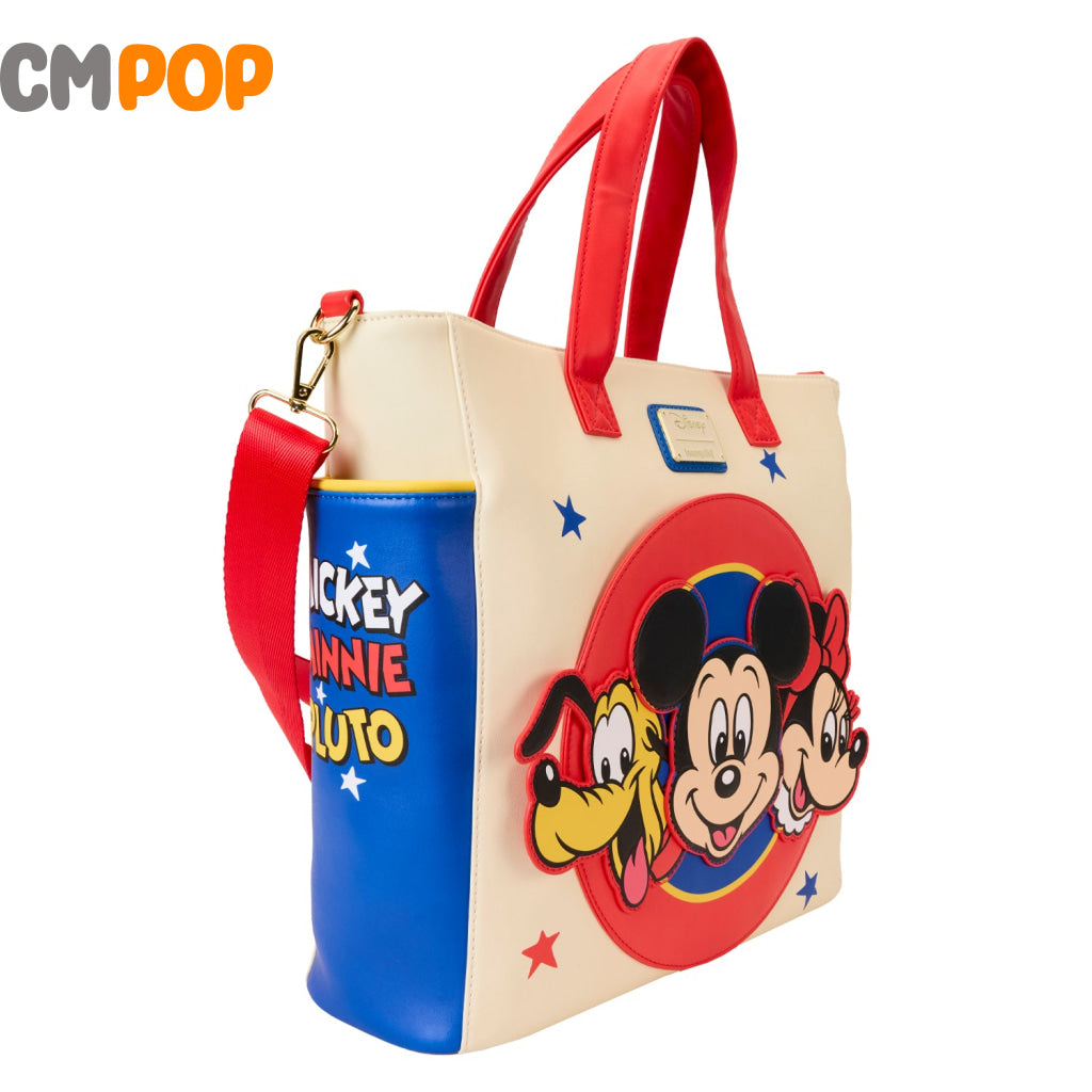 Disney Mickey And Friends Convertible Backpack Tote Bag - Loungefly