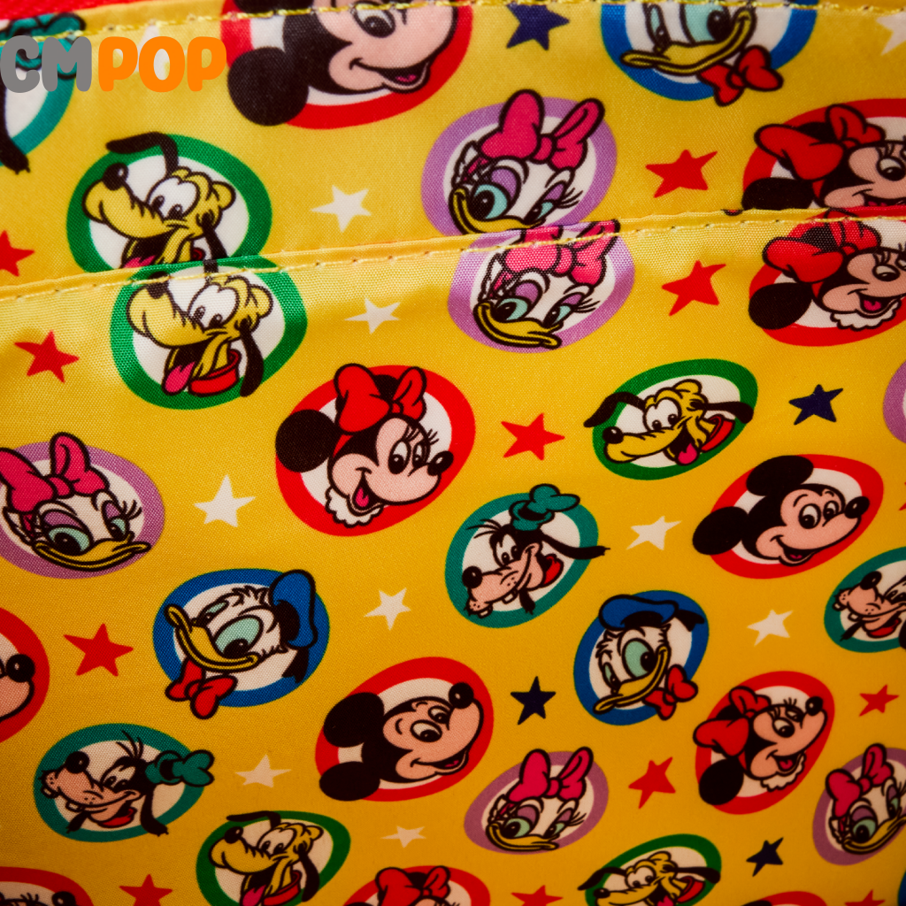 Disney Mickey And Friends Convertible Backpack Tote Bag - Loungefly