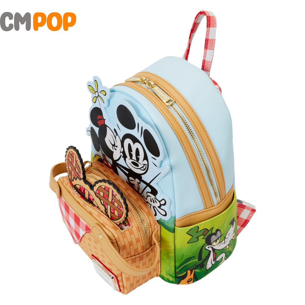 Disney Mickey And Friends Picnic Mini Backback - Loungefly Backpack