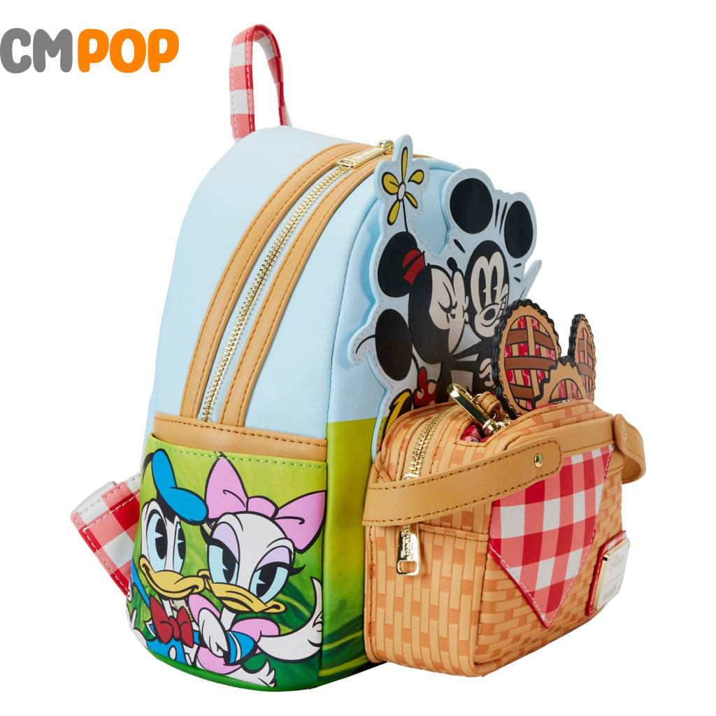 Disney Mickey And Friends Picnic Mini Backback - Loungefly Backpack