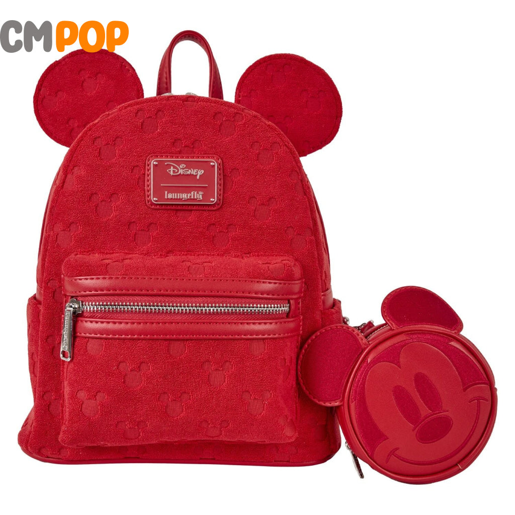 Disney Mickey ears burnout mini backpack - Loungefly Loungefly