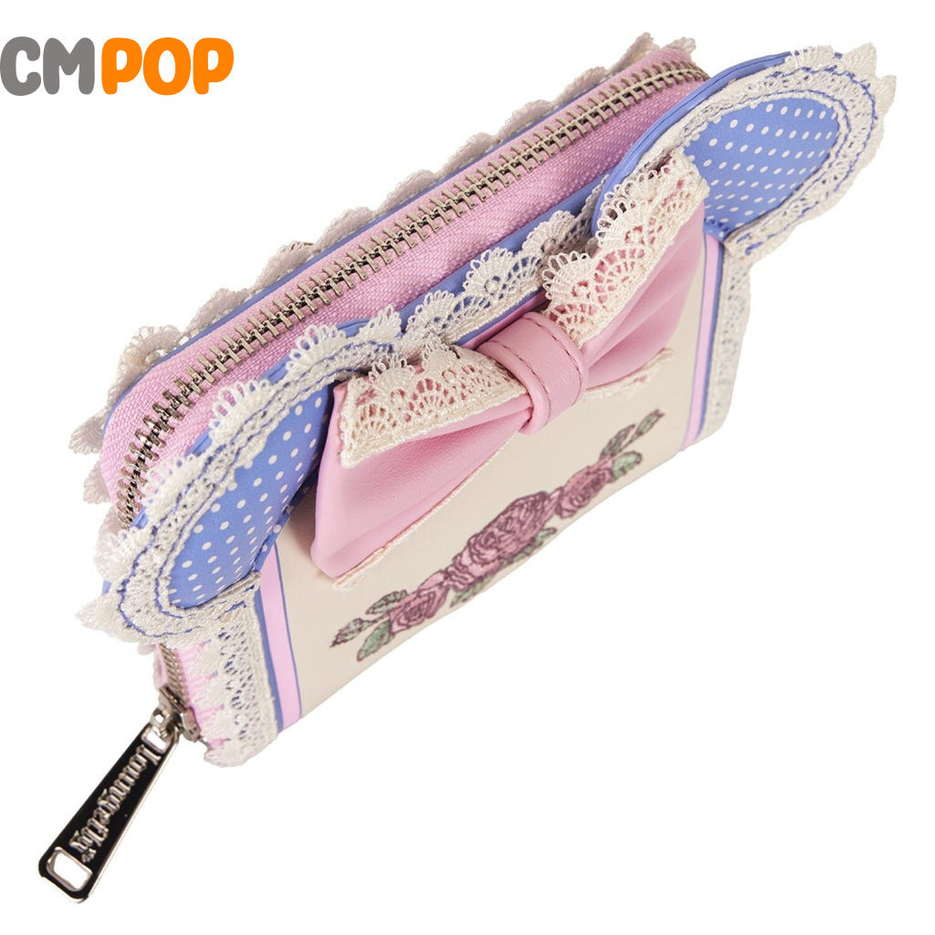 Disney Minnie Floral and Lace Ears Wallet - Loungefly Loungefly