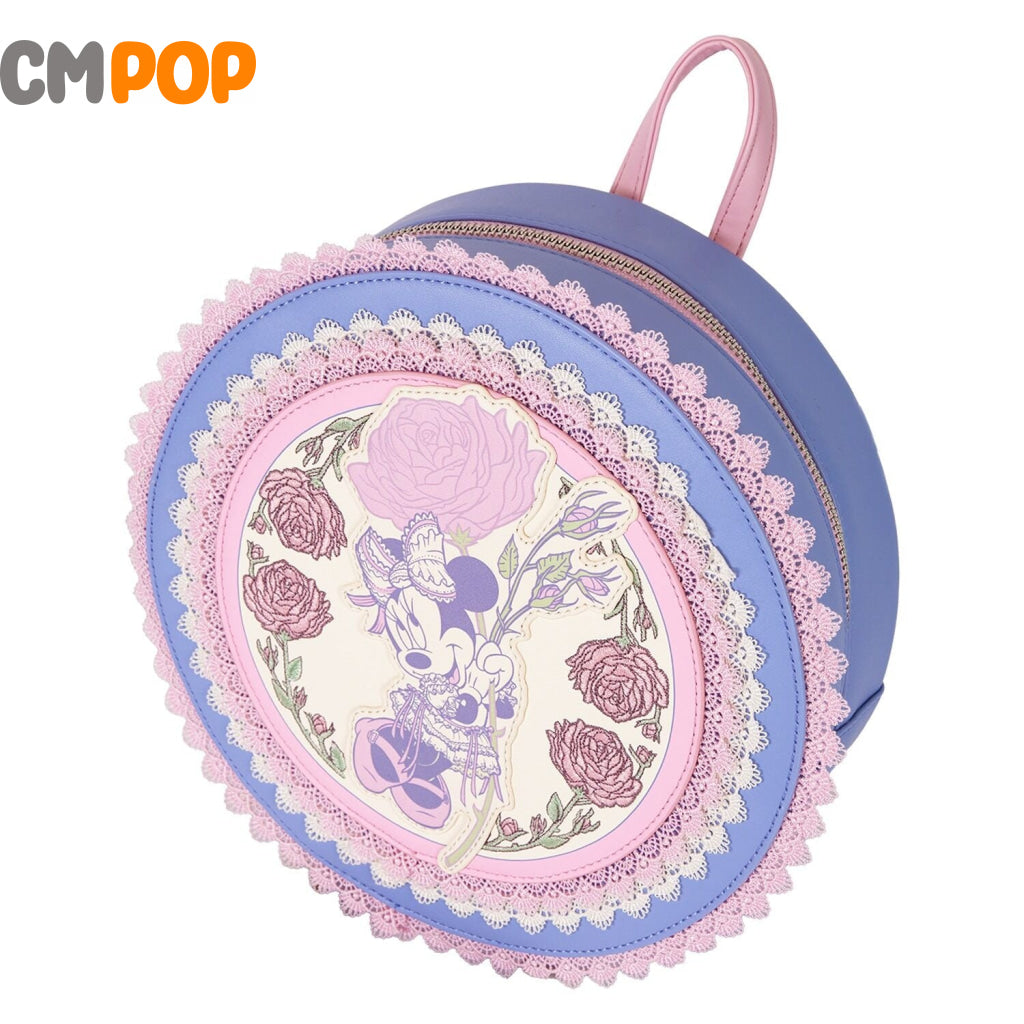 Disney Minnie Floral and Lace Mini Backpack - Loungefly Loungefly