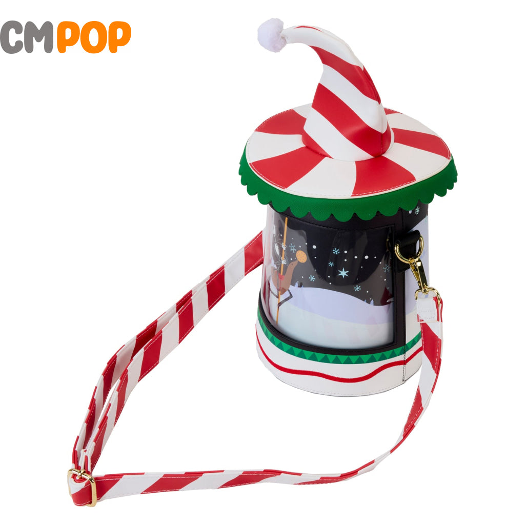 Disney Nightmare Before Christmas Candy Cane Jack Crossbody Bag - Loungefly