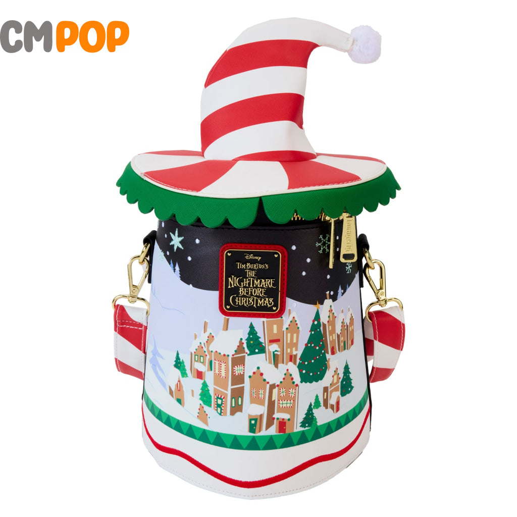 Disney Nightmare Before Christmas Candy Cane Jack Crossbody Bag - Loungefly