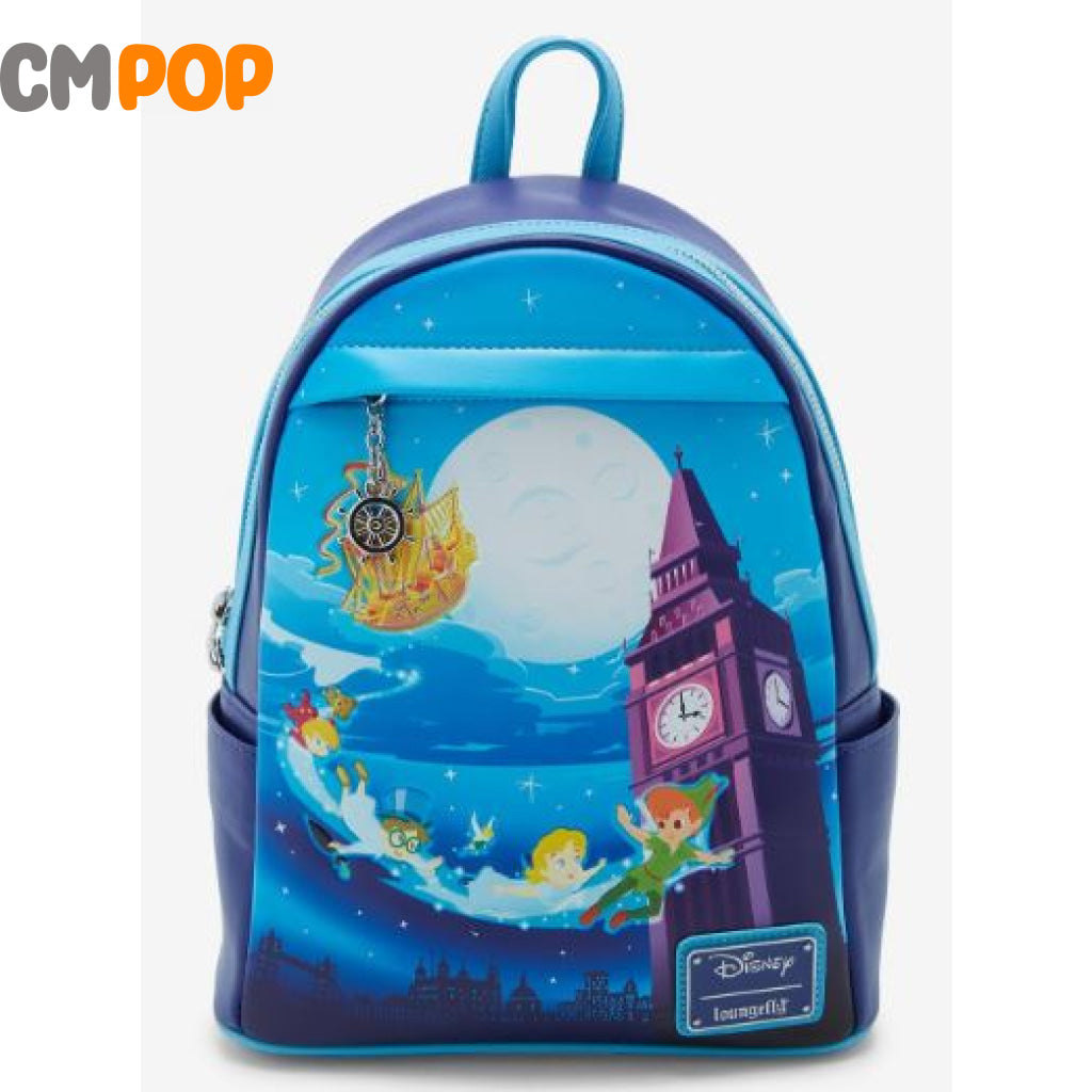 Disney Peter Pan Nighttime Flight Glow-In-The-Dark - Boxlunch Exclusive Loungefly Mini Backpack