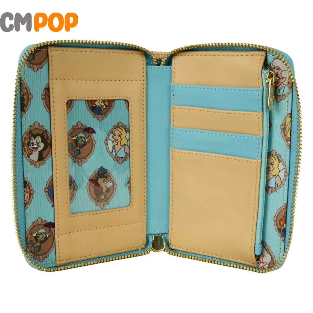 Disney Pinocchio Zip Around Wallet - Loungefly Loungefly
