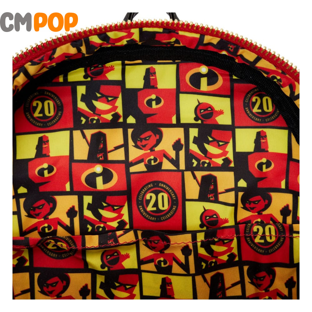 Disney Pixar The Incredibles 20th Anniversary Light Up Cosplay Mini Backpack - Loungefly Loungefly