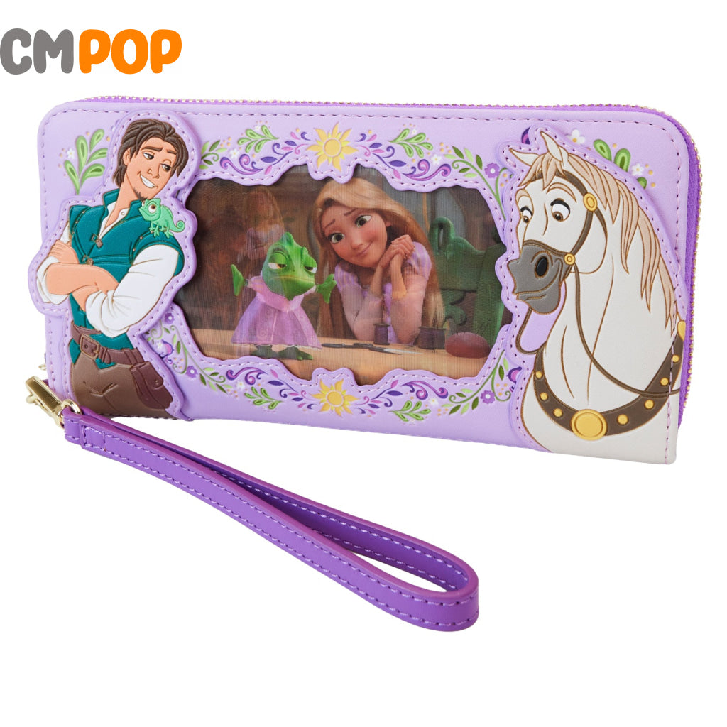 Disney Princess Rapunzel Lenticular Wristlet Wallet - Loungefly
