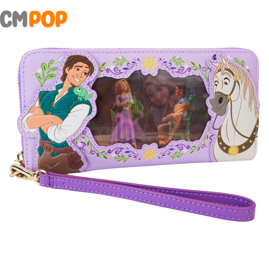 Disney Princess Rapunzel Lenticular Wristlet Wallet - Loungefly