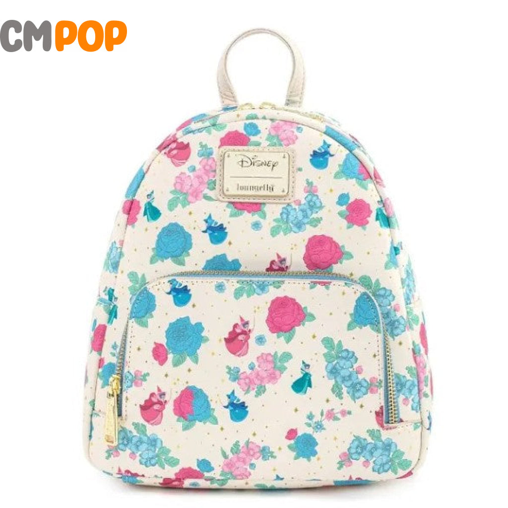 Disney Sleeping Beauty Floral Fairy Godmother Backpack - Loungefly