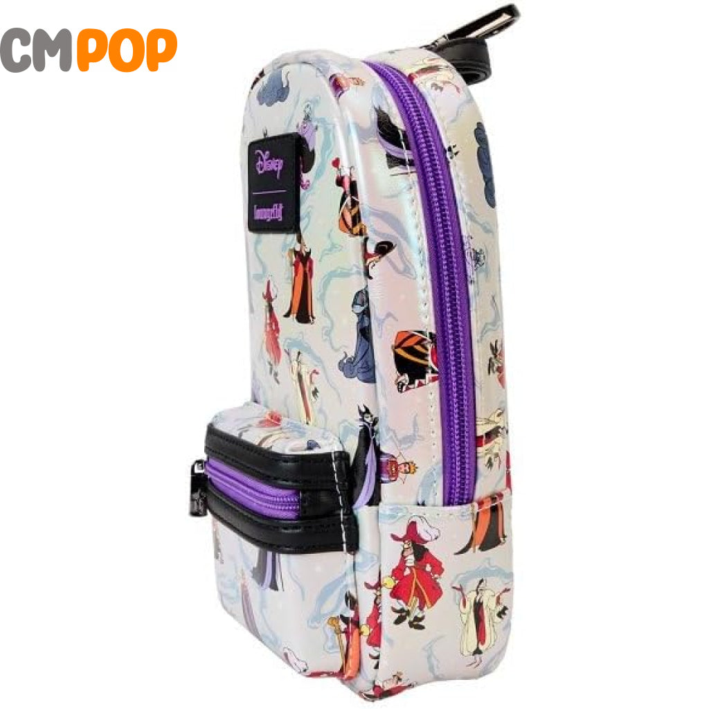 Disney Villains Iridescent Pencil Case - Loungefly Loungefly