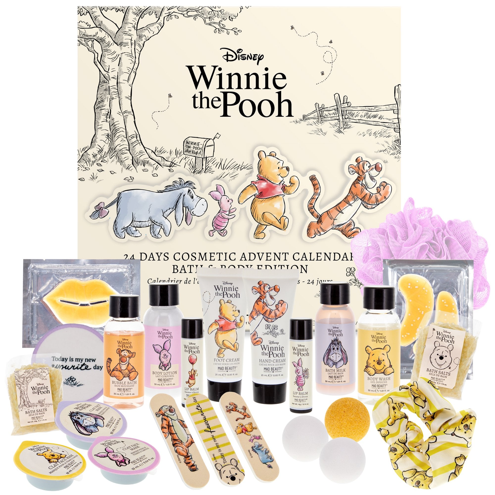Disney Winnie The Pooh Advent Calendar - Mad Beauty