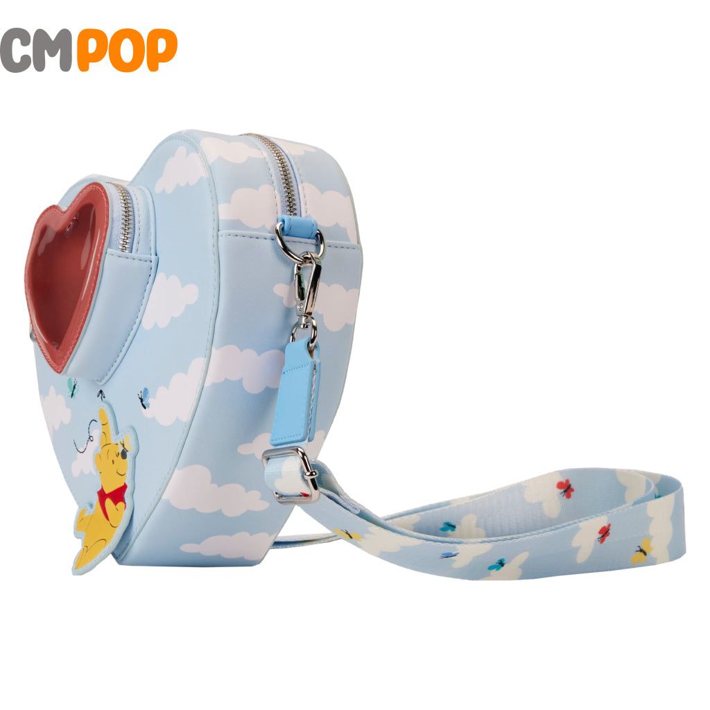 Disney Winnie The Pooh Balloons Heart Crossbody - Loungefly