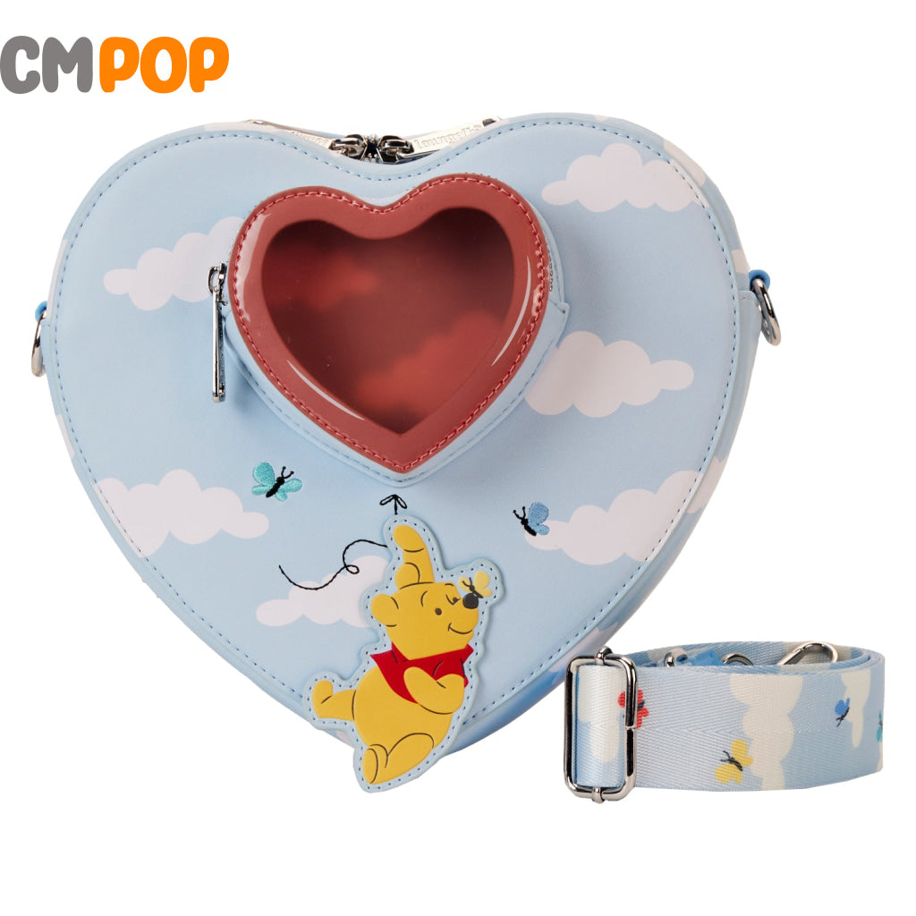 Disney Winnie The Pooh Balloons Heart Crossbody - Loungefly