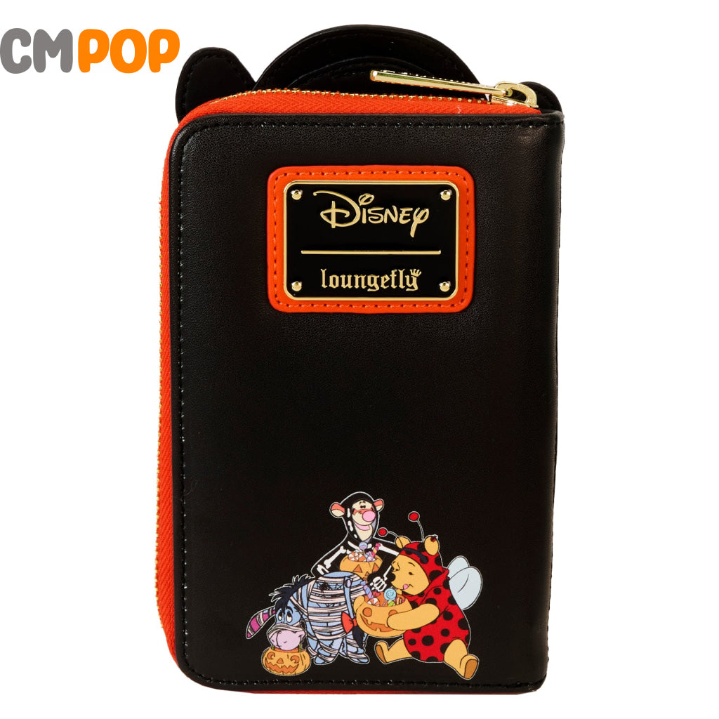 Disney Winnie The Pooh Skeleton Tigger Zip Around Wallet - Loungefly