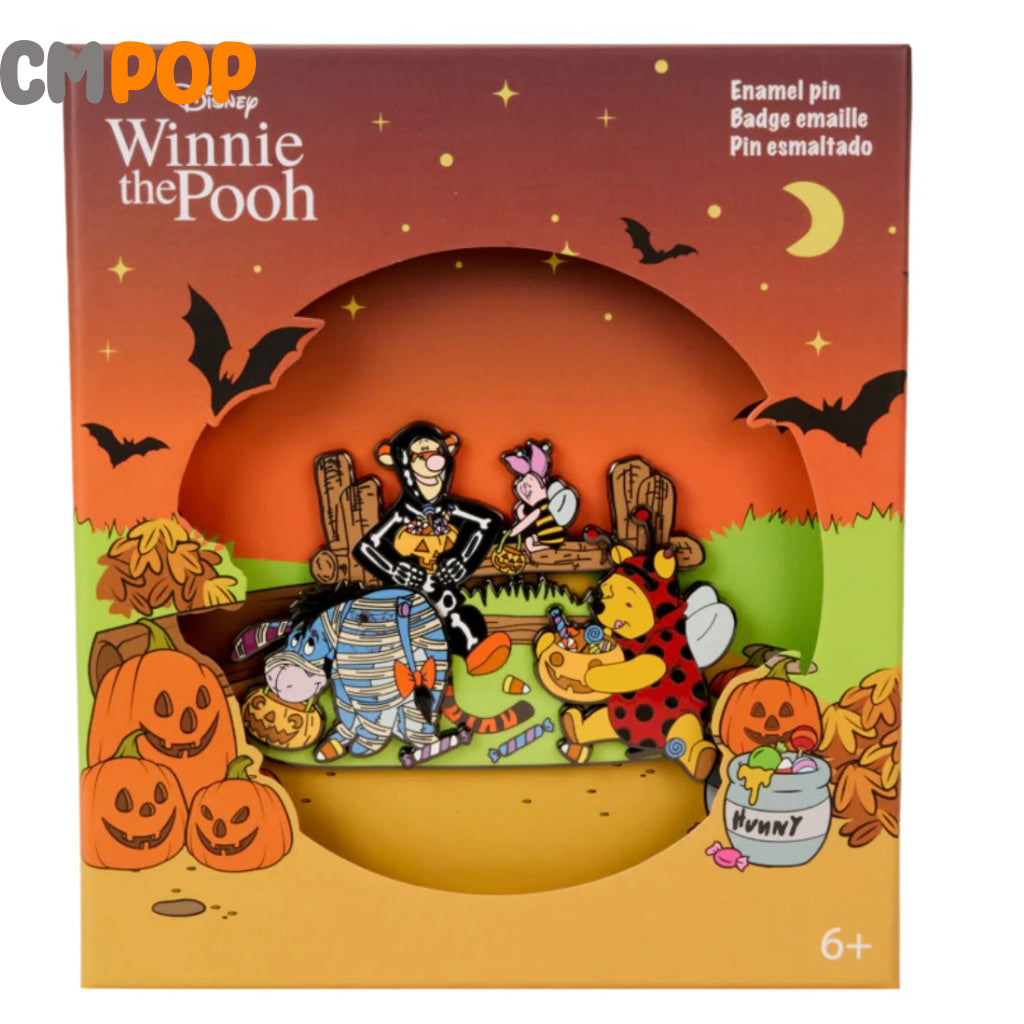 Disney Winnie the pooh Trick R Treat Limited Edition 3’’ Collector’s Pin- Loungefly - Pins Funko Pop Pin