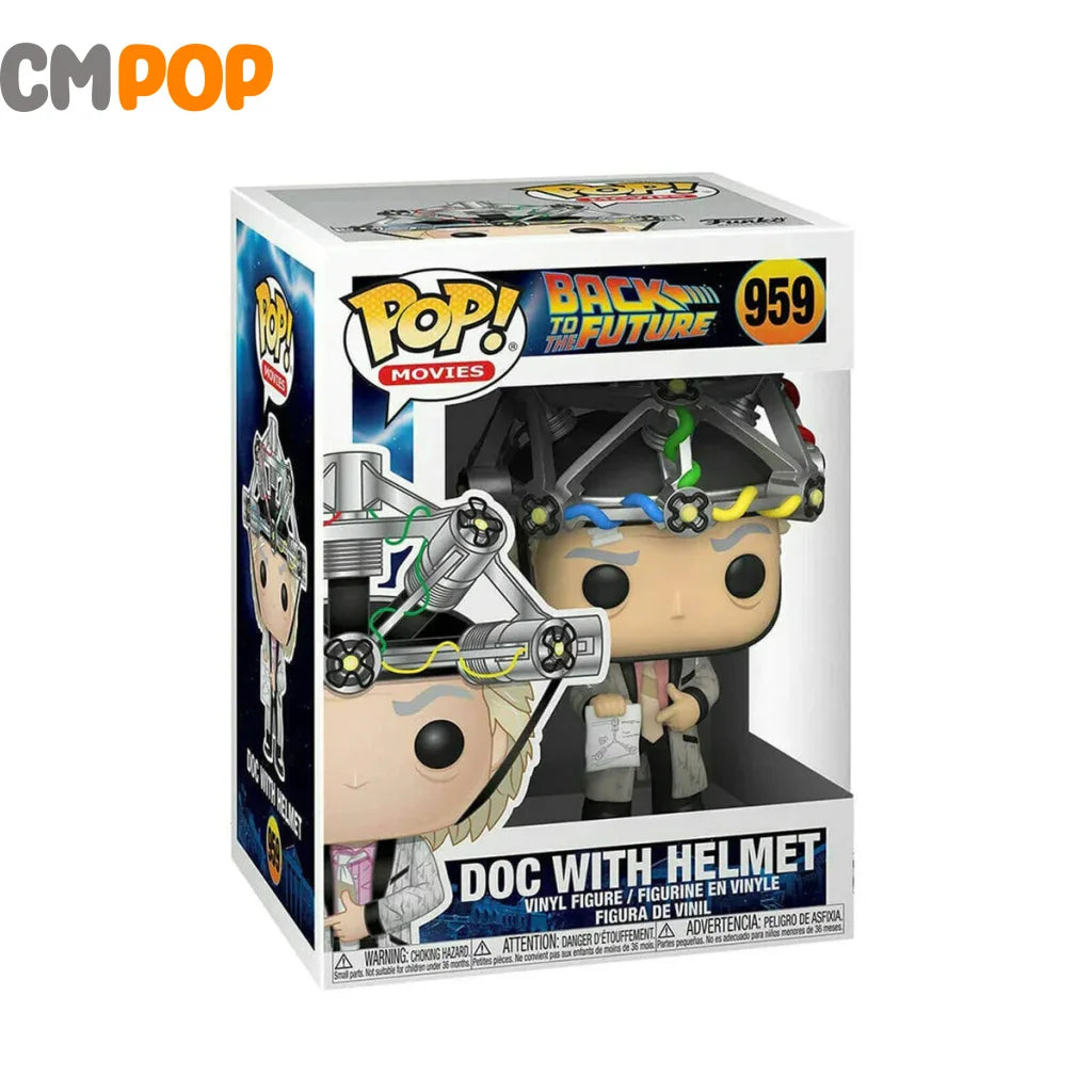 Doc with Helmet - #959 - Funko Pop! - Movies - Back to the future Funko Pop
