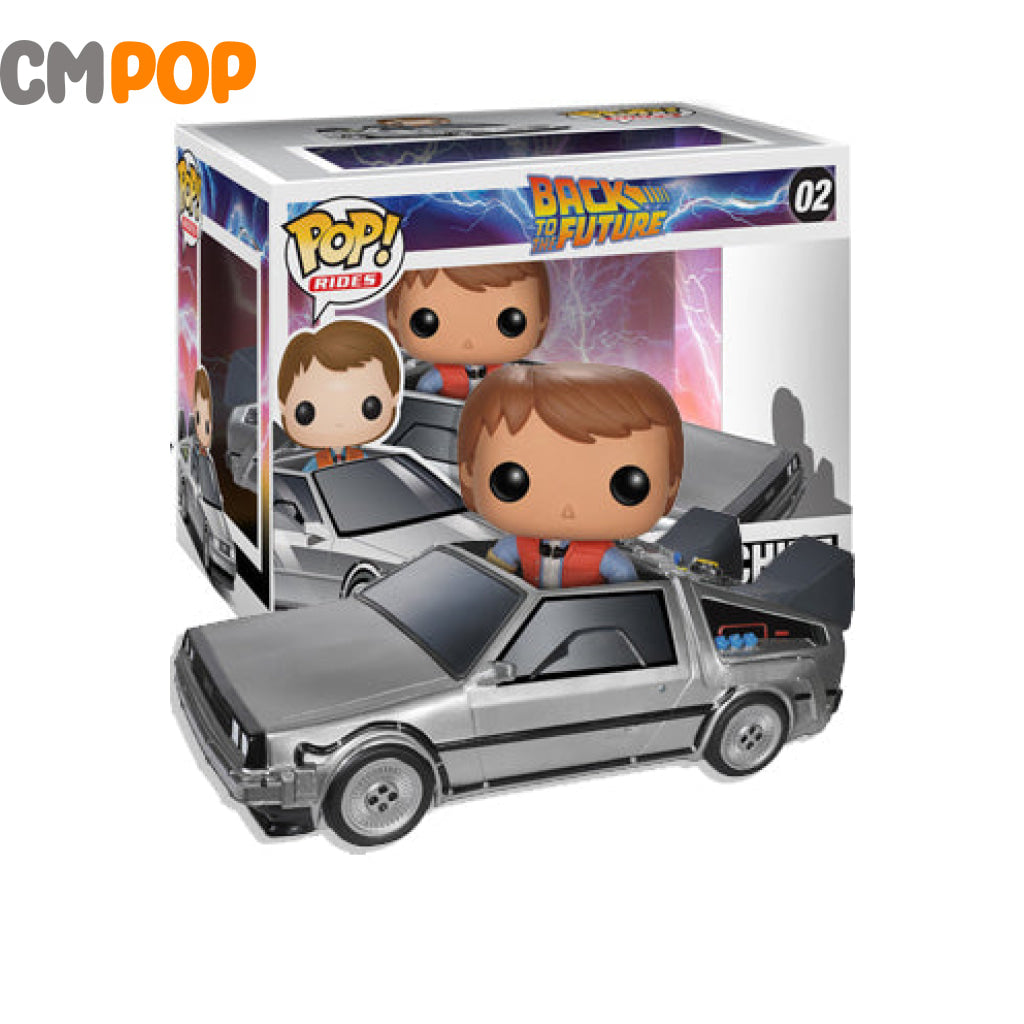 Doc With Time Machine - #02 Funko Pop! Back To The Future Rides Pop