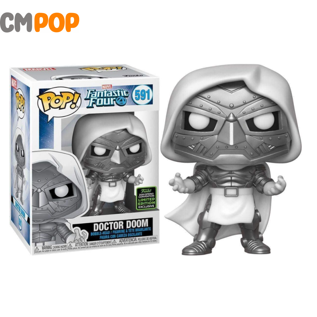 Doctor Doom - #591 Funko Pop! Marvel Fantastic Four 2020 Summer Con Exclusive Pop