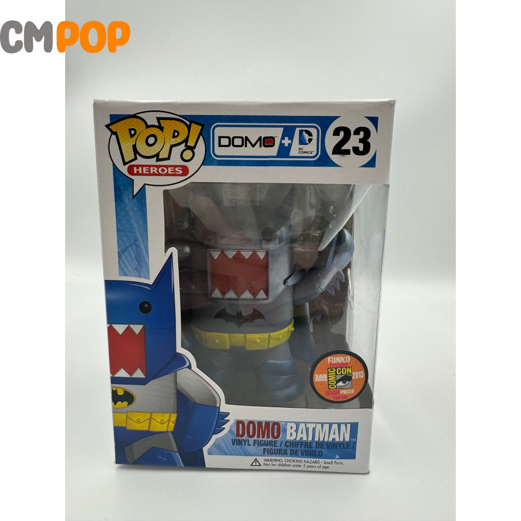 Domo Batman - #23 Funko Pop! Heroes Domo + Dc Comics 2013 Exclusive Comic Con Pop